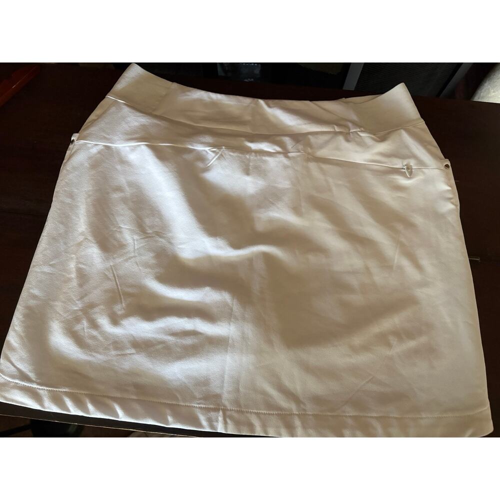 Greg Norman White Golf Skort Medium